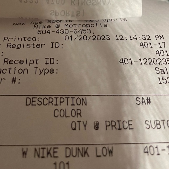 Nike Panda Dunks Low (2023) - Picture 4 of 4